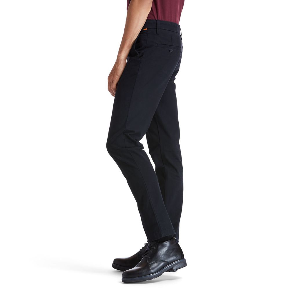 Calça Masculino - Timberland Sargent Lake Slim Stretch Chino - ROEBD6078 - Pretas